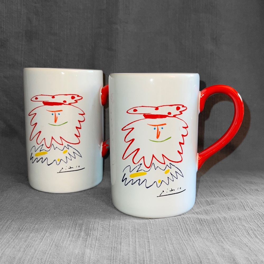 Set of Two Picasso Mugs
